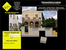 Tablet Screenshot of fotoceramicalezkno.com
